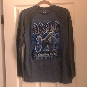 AC/DC Long-Sleeve Raglan T-Shirt